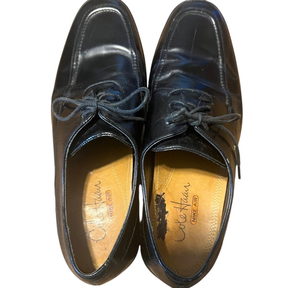 Cole Haan Men’s Nike Air Wallace Oxfords Shoes Black Leather C06749 11.5
